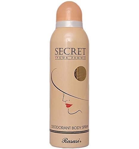 Rasasi Secret Body Spray for Women - 6.67 oz Long-Lasting Fragrance