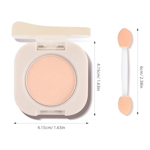 WTFACE Single Matte Mini Eyeshadow Palette with Brush Apricot #04