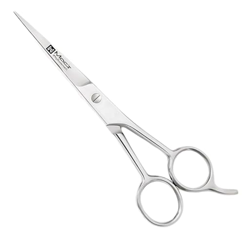 Macs Professional 6.5 Inch Hair Cutting Scissors, Stainless Steel Barber Shears