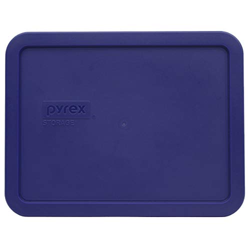 Pyrex 7211-PC 6-Cup Navy Blue Food Storage Lid - BPA-Free
