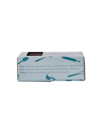 Natural Liquid Food Coloring Set - Plant-Based, Allergen-Free