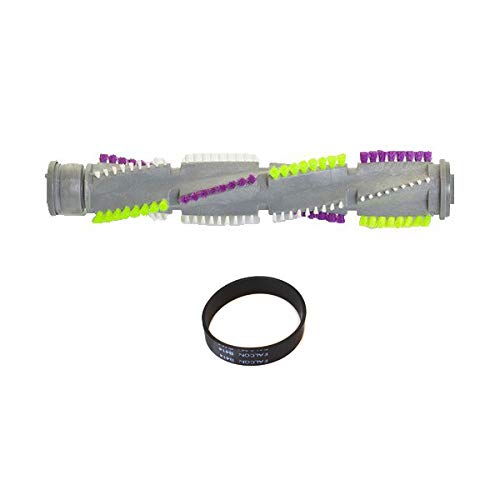 Replacement Part For Bissell Vacuum Cleaner 1 Brushroll with 1 Flat Belt for Models 2043U, 2043W, 2043, 20431, 20432, 20438