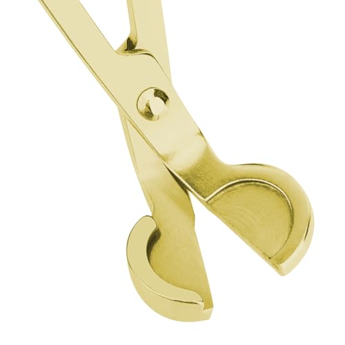 Gold Stainless Steel Candle Wick Trimmer by CHEFBEE