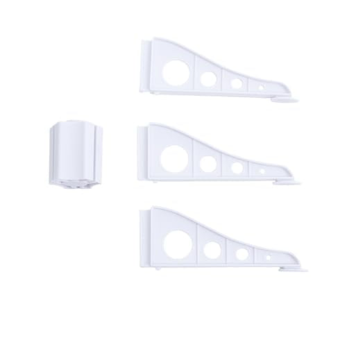 Plastic Christmas Tree Stand White for Mini Artificial Tree - 0.75 Inch Diameter