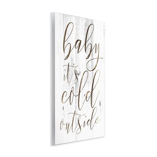 Stupell Industries Baby Its Cold Outside Wall Plaque, 13 x 19
