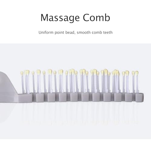 Kootinn 2 Piece Folding Hair Brush Set, Portable Travel Comb