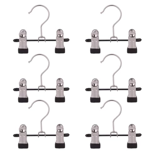 Vafon Stainless Steel Boot Hangers - Multipurpose Laundry Clips (Set of 6)