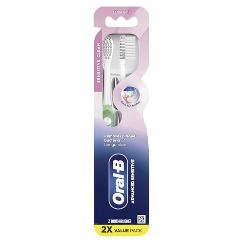 Oral-B Advanced Sensitive Manual Toothbrush Extra Soft 2 Count
