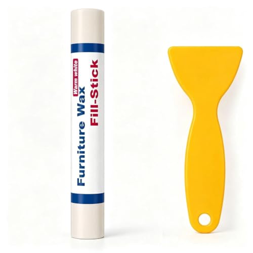 Kenbry Warm White Wood Filler Stick for Easy Wood Repair