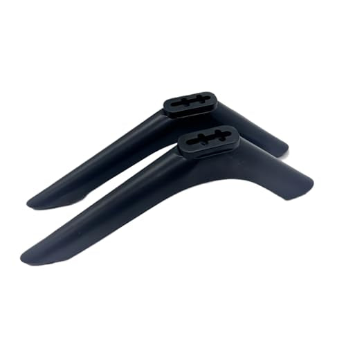 Universal TV Stand Legs Replacement for 41.99-56.43 Inch TVs - Black