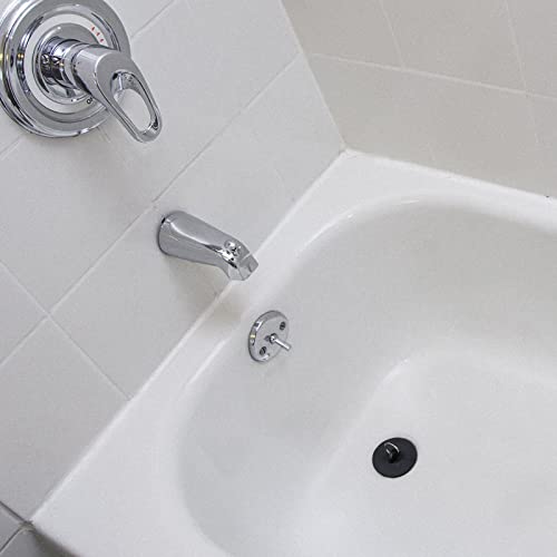 HESTYA 4-Piece Rubber Tub Stopper Set, Sizes 1-1/8 to 1-7/8 Inch