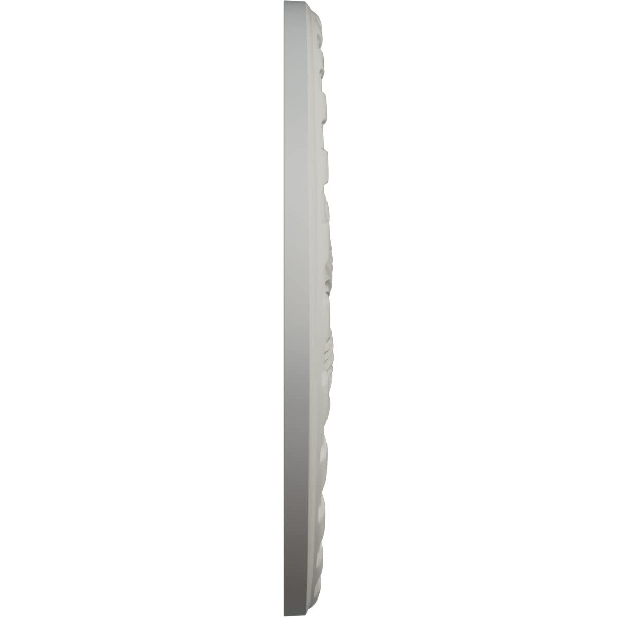 Ekena Millwork CM20PMPCF Palmetto Ceiling Medallion, Pot of Cream