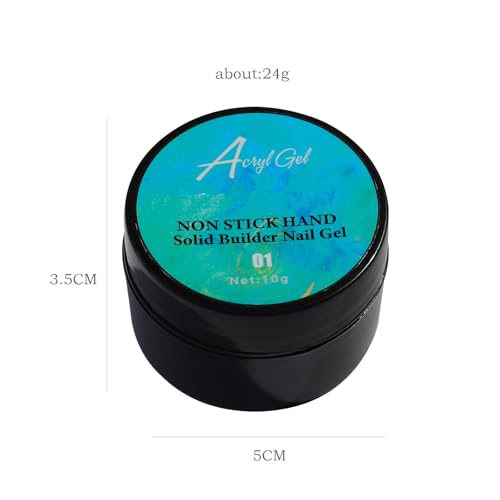Yimart Aurora Solid Builder Nail Gel - 3D Sculpting & Extension Gel