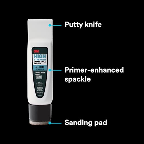 3M High Strength Small Hole Repair Tool, 2-Pack - All-in-One Wall Spackle