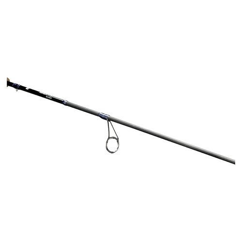 13 FISHING - Defy Silver - 6'6" L Spinning Rod - 2pc - DEFSS66L-2, Black
