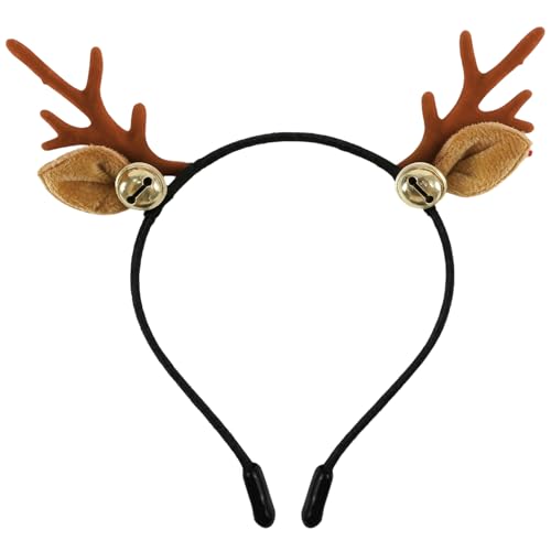Deer Ears Reindeer Antlers Headband Costume Accessory for Halloween Christmas