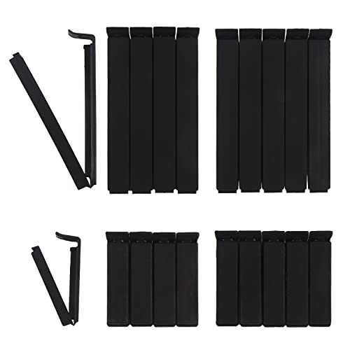 DIYASY Food Bag Clips 30-Pack - Reusable Plastic Sealing Clips for Food Storage