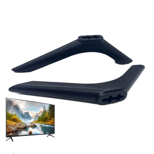 Universal TV Stand Legs Replacement for 41.99-56.43 Inch TVs - Black