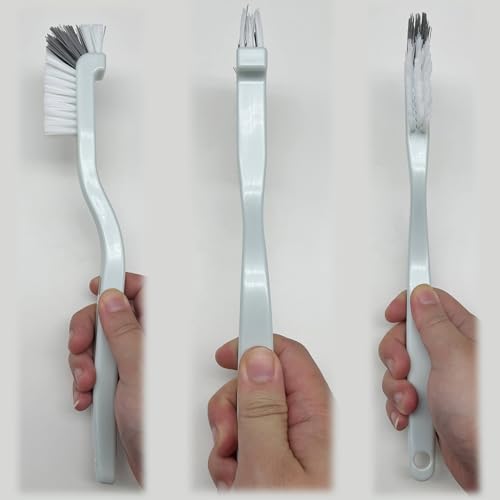 90° Angle Kitchen Scrub Brush with Stiff Bristles for Deep Cleaning