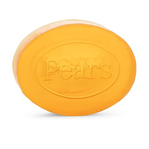 Pears Pure and Gentle Bar Soap with Glycerin and Natural Oils Amber 3.5 oz