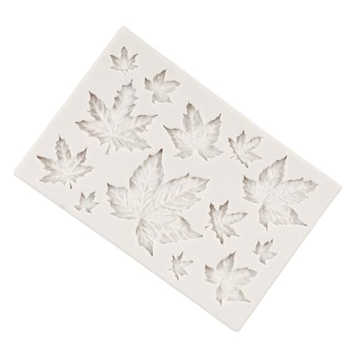 Maple Leaf Silicone Mold Autumn Leaves Fondant Cake Decorating Tool