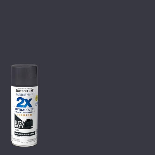 Rust-Oleum Painter's Touch 2X Ultra Matte Slate Spray Paint - 6 Pack