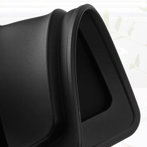 Silicone Toaster Cover | Durable Black Lid for Bread Machines
