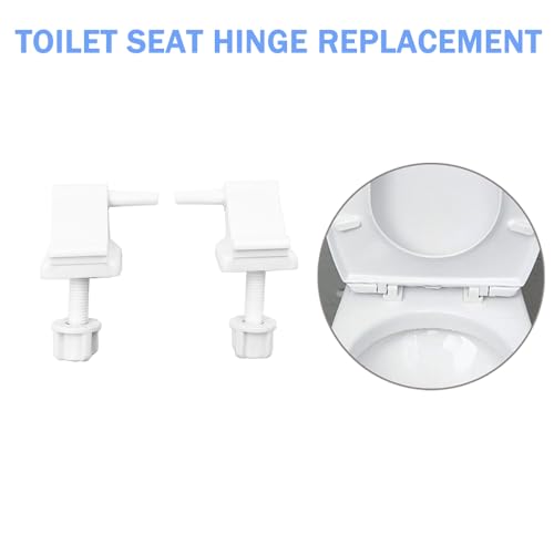 URIMPAVIDO Toilet Seat Hinge Replacement Bolts and Nuts - 2 Pack