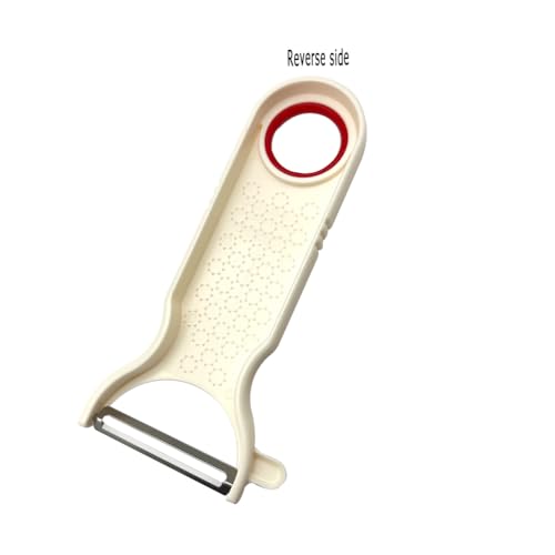 Ergonomic Y Shaped Vegetable Fruit Peeler - White
