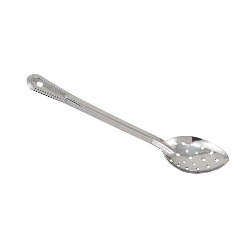Winco 15" Perforated Stainless Steel Basting Spoon
