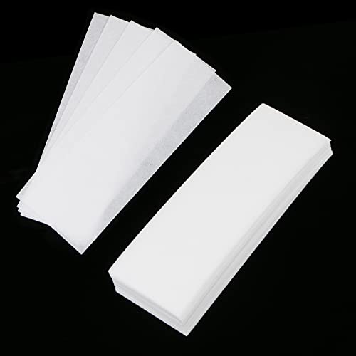 Teqooza Non-Woven Hair Removal Wax Strips 50 Pcs, 20cm x 7cm