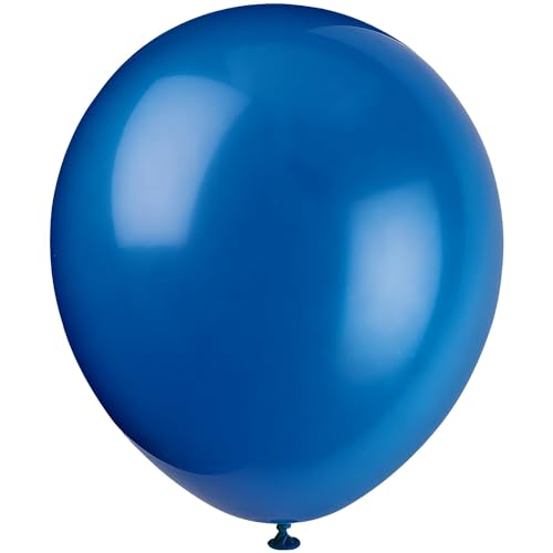 Royal Blue Latex Balloons - 9" | 20 Pack for Parties