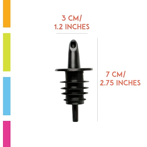 Hawaiian Shaved Ice Syrup Pourers - 3 Pack Professional Pour Spouts