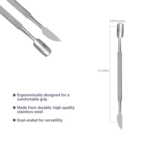 Mamjy Cuticle Pusher and Gel Nail Remover Tool for Manicure