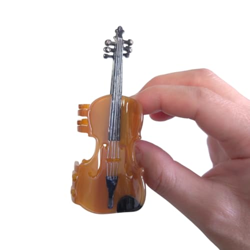 Violin Hair Claw Clip - Cute Acetate Music Hair Accessory for Women