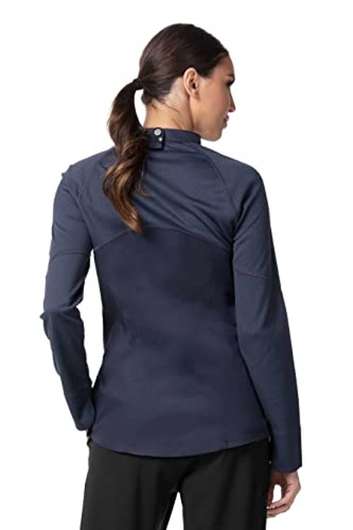 Chef Works Women's Nepal Chef Coat, Grey, Medium