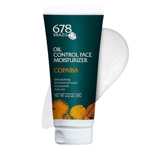678Brazil Oil Control Facial Moisturizing Gel - Mattifying & Hydrating Niacinamide Skincare
