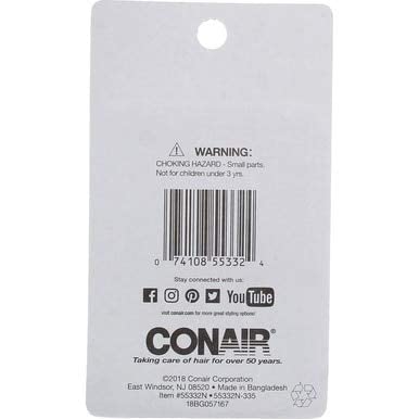 Conair Brown Hair Net 3-Piece Set 55332
