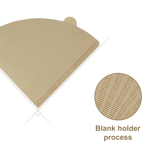 Unbleached Disposable Paper Coffee Filters Size 02 - 40 Count