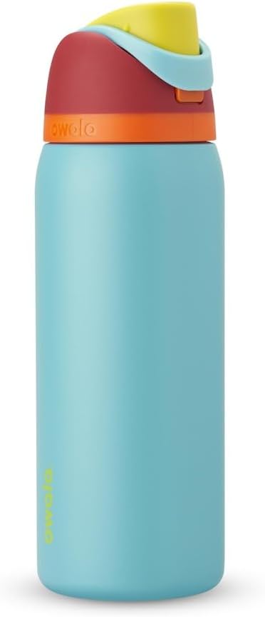 Owala FreeSip Insulated Stainless Steel Water Bottle - BPA-Free, 32 Oz, Perfect for Travel | Summer Sweetness