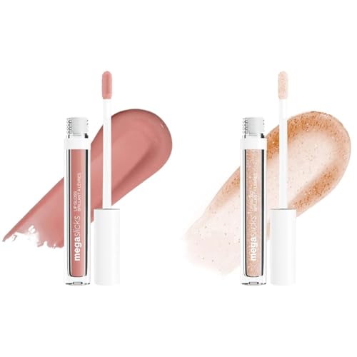 Wet n Wild Mega Slicks Lip Gloss 2-Pack Hyaluronic Acid High Shine