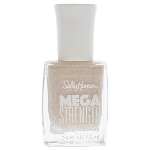 Sally Hansen Mega Strength Nail Color, She's My Rock, 0.4 Fl Oz