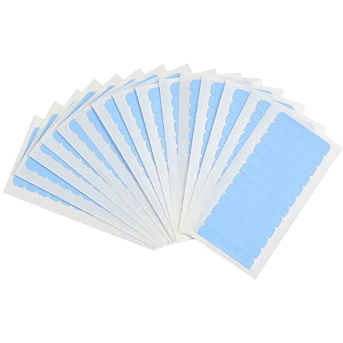 Hair Extension Tape Double Sided Replacement Tabs 180 Pcs Blue
