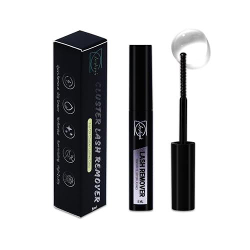 LASHSUN Cluster Lash Remover & Extension Kit with Bond, Seal, and Tweezers
