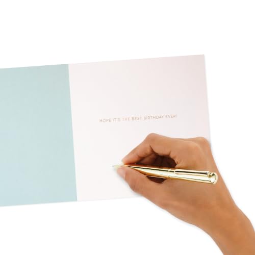 Hallmark Signature Light Blue Birthday Card - Best Birthday Ever