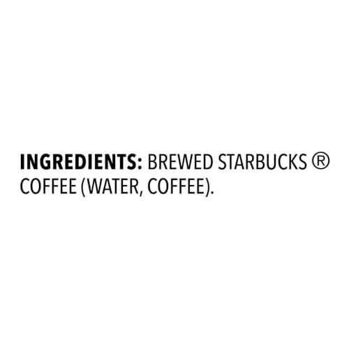 Starbucks Blonde Roast Iced Coffee, Unsweetened, 48 Fl Oz
