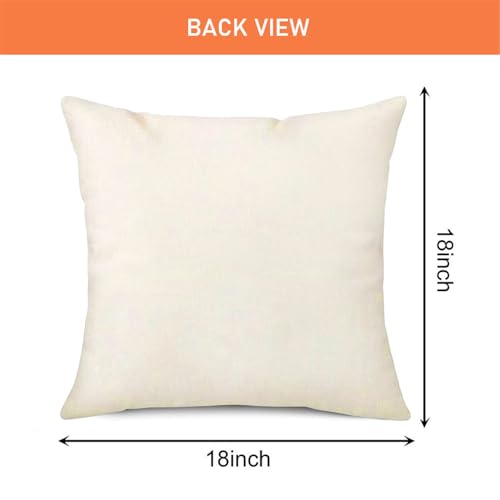 NIGHTWISH Fall Pillow Covers Set of 4 - Floral Pumpkin Decor