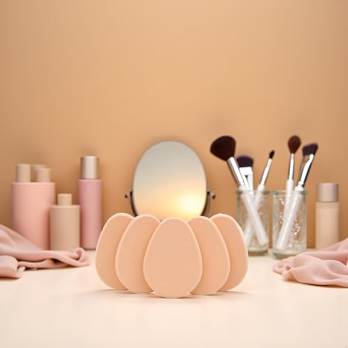 5-Piece Makeup Sponge Blender Set for Flawless Foundation and Powder