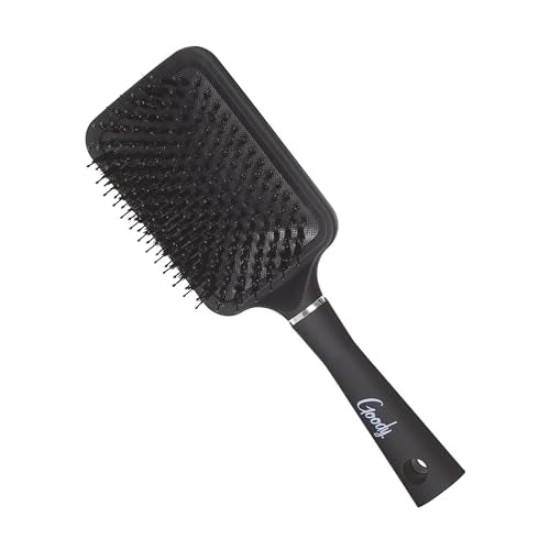 Goody Detangle It Paddle Hair Brush for Thick Hair, Black