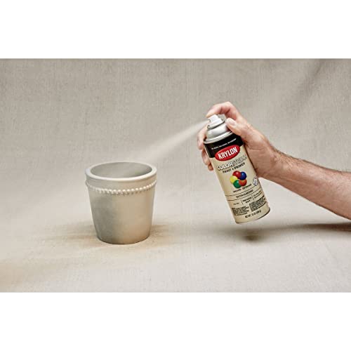 Krylon COLORmaxx Satin Spray Paint, Almond, 12 oz. All-Purpose Paint